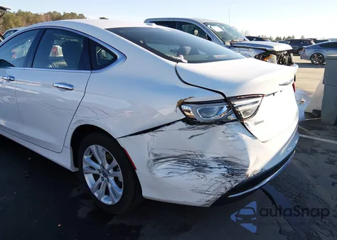 2015 Chrysler 200 Limited from USA, damaged, VIN 1C3CCCAB1FN684272